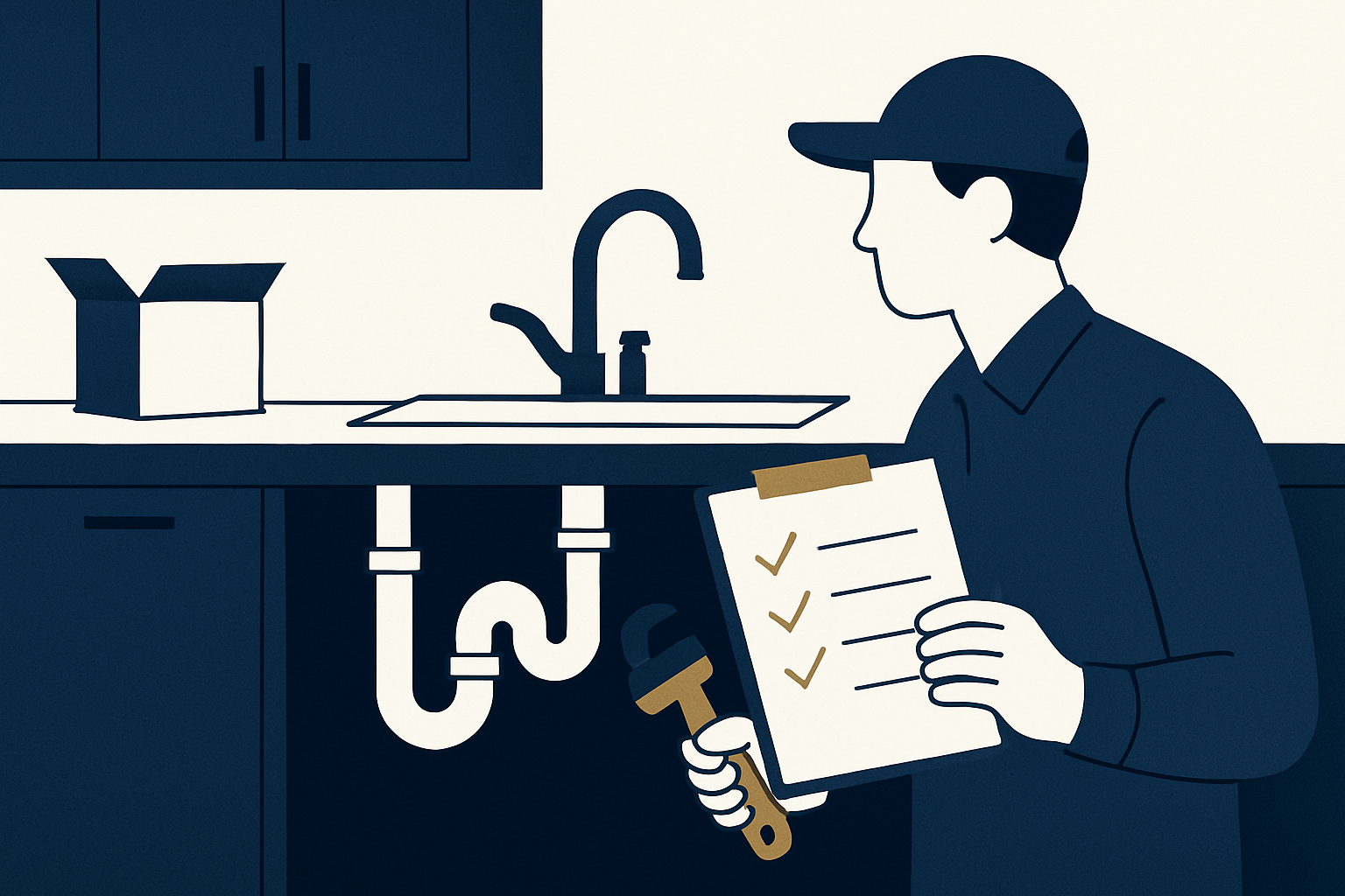 Illustration: diy The Move-In Plumbing Checklist: What Tenants Must Document on Day One